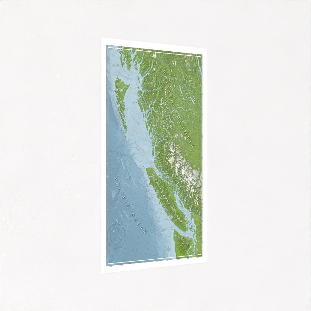 Map of British Columbia