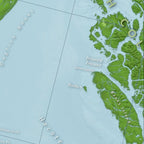 Map of Haida Gwaii
