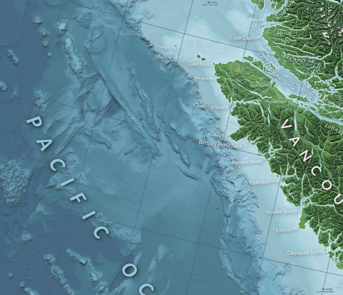 Map of British Columbia - Mark 2