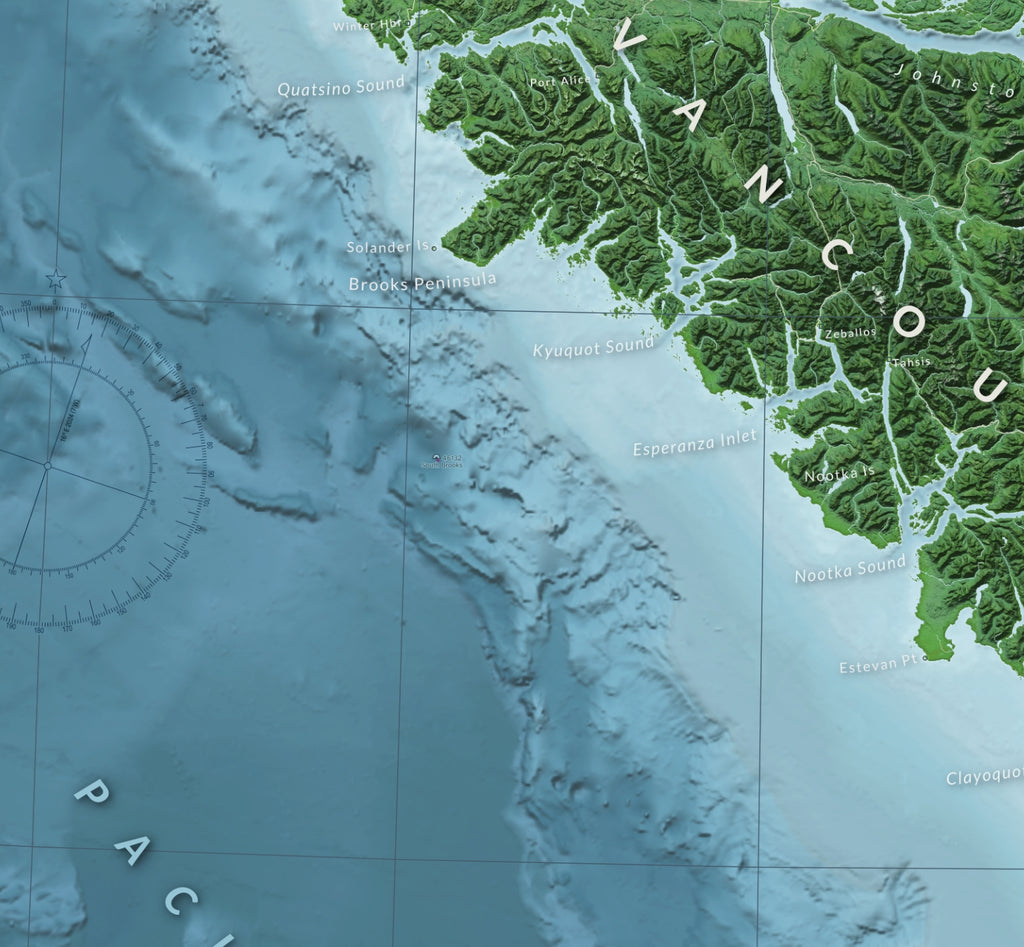 Map of Vancouver Island - Mark 2