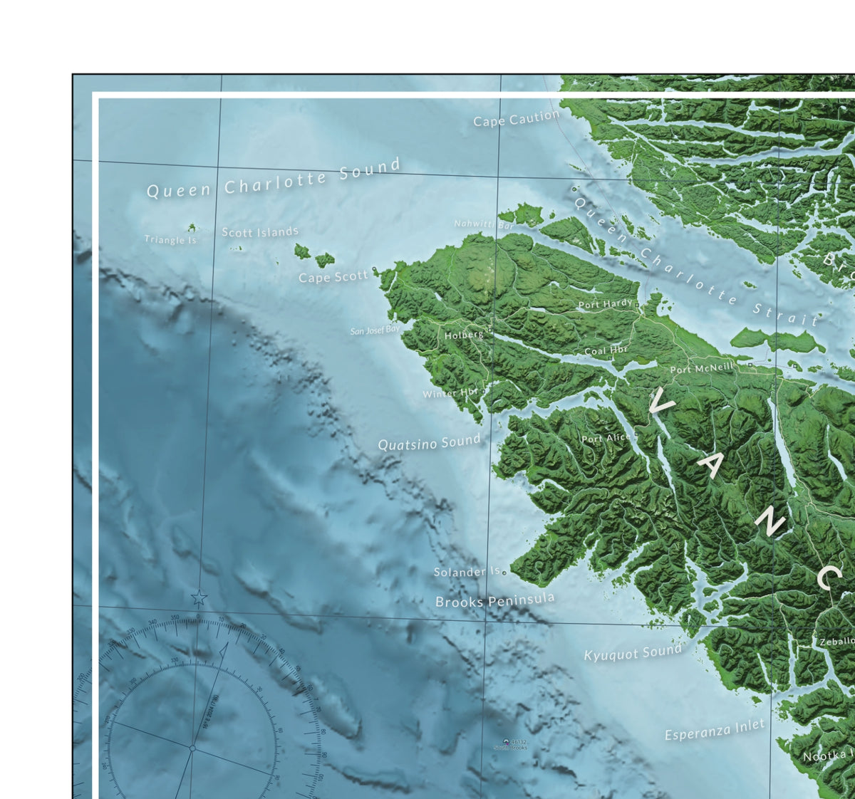 Map of Vancouver Island - Mark 2