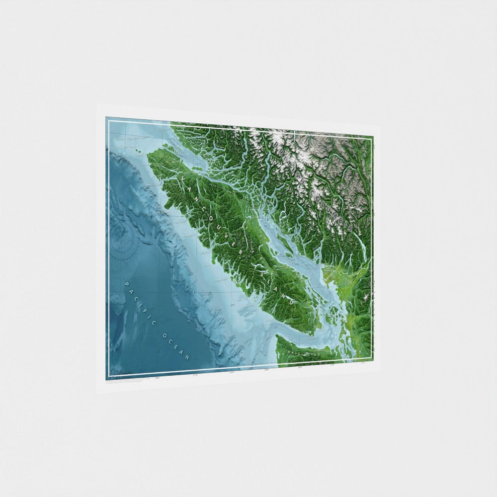 Map of Vancouver Island - Mark 2