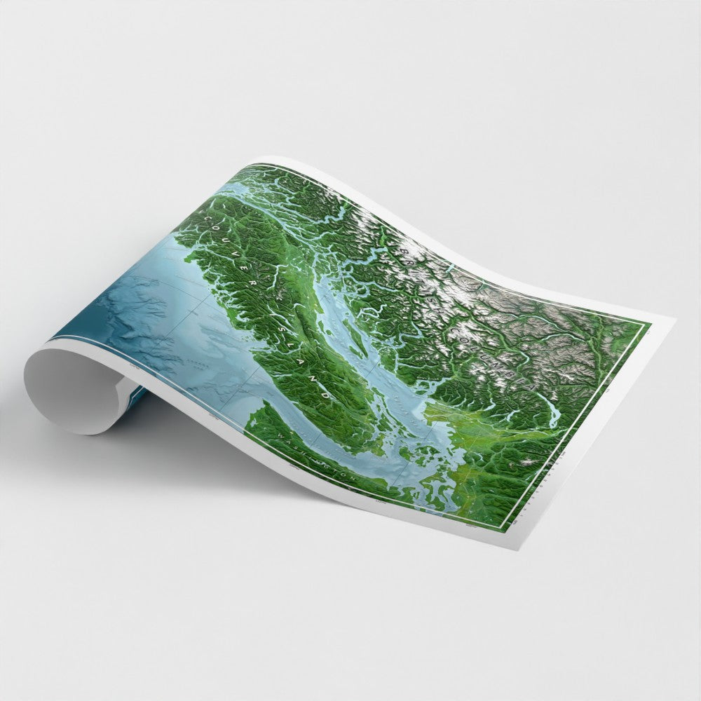 Map of Vancouver Island - Mark 2