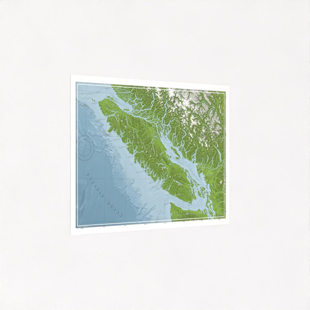 Map of Vancouver Island