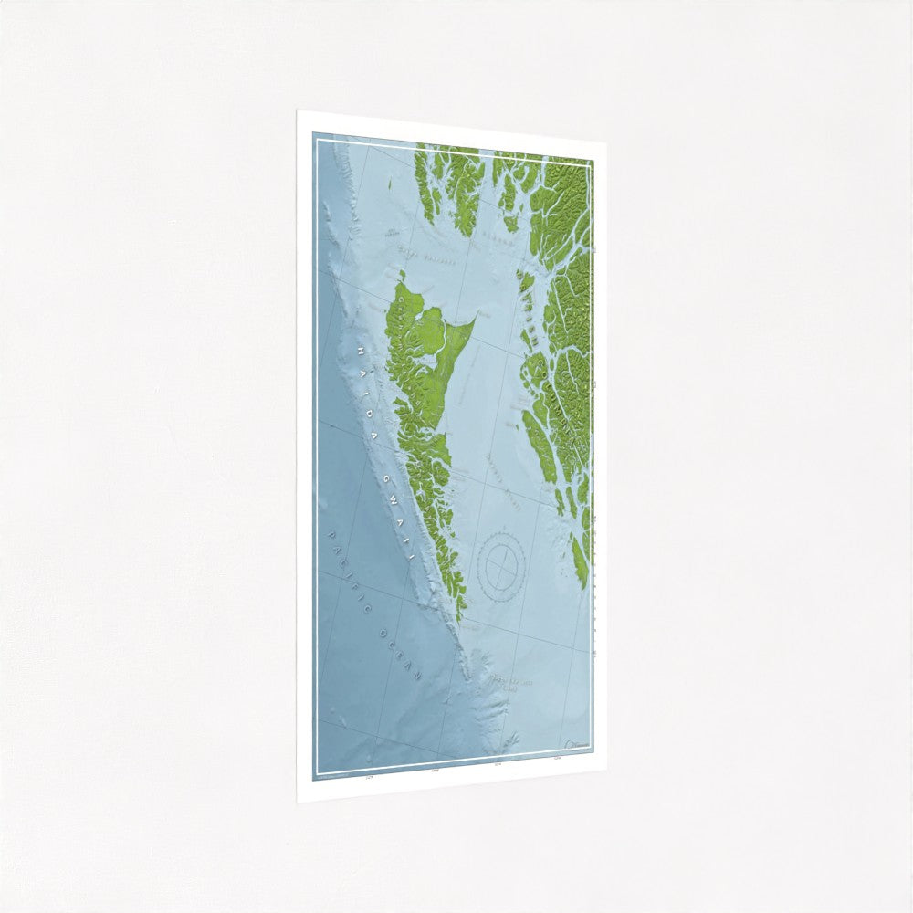Map of Haida Gwaii