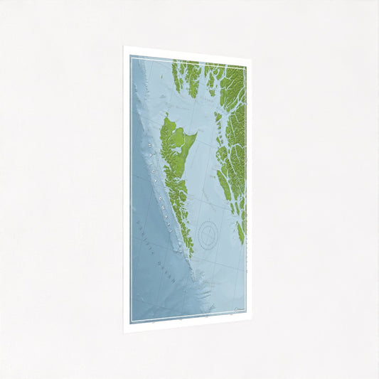 Map of Haida Gwaii